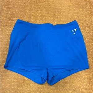 Gymshark Vibrant Blue Women's Athletic Shorts. Size: XL